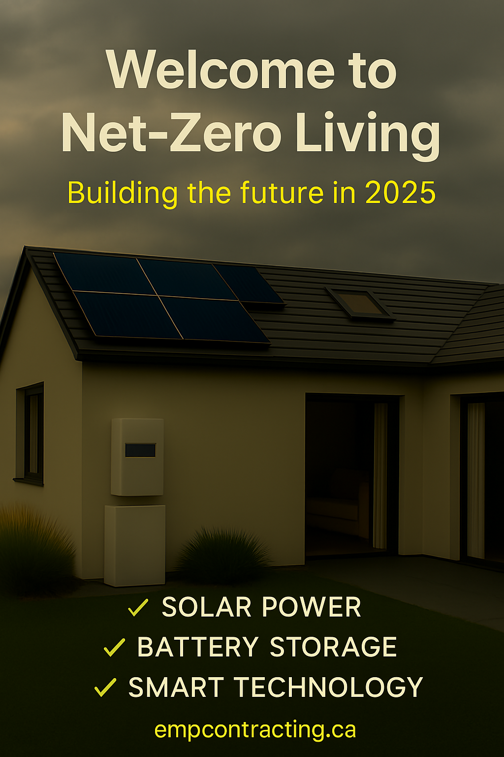 Welcome to net zero living: Building the future in 2025