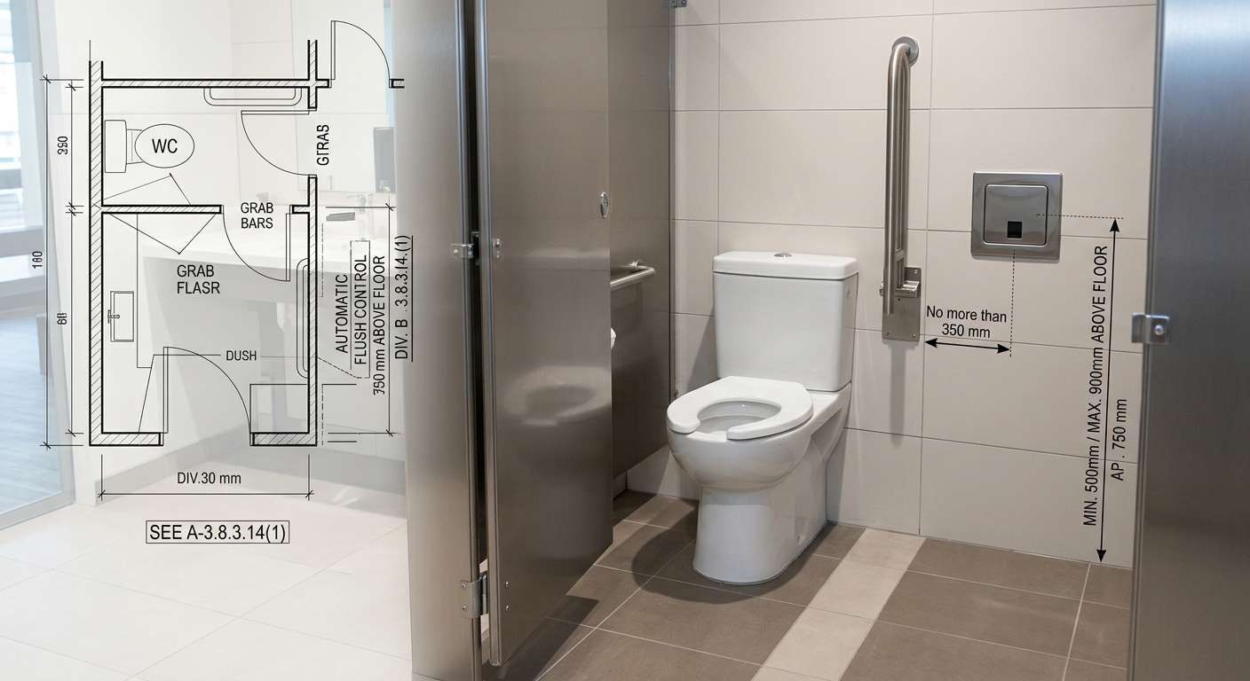 National Building Code Standards for Accessible Washrooms and Water Closets