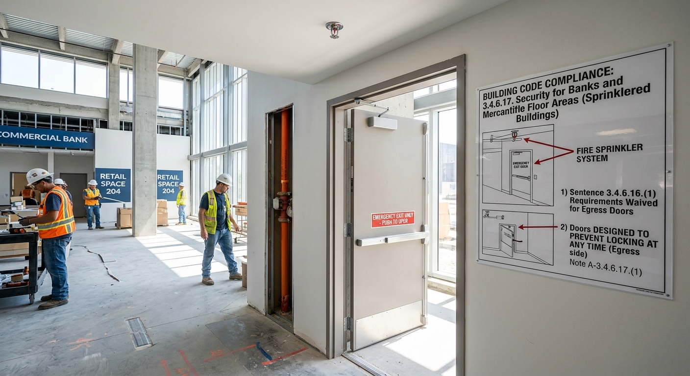 National Building Code Standards for Bank and Retail Egress Security