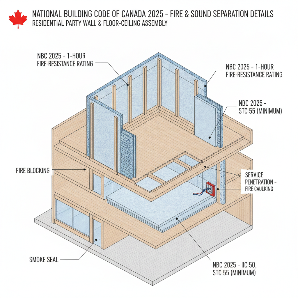 National Building Code 2025: Expert Guide to Emergency Lighting and Safety Measures for London, Ontario Projects
