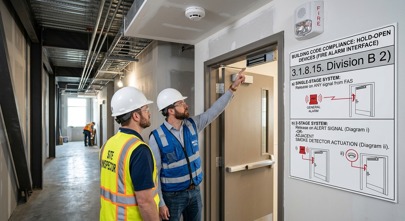 National Building Code Standards for Fire Door Closures and Fire Separations
