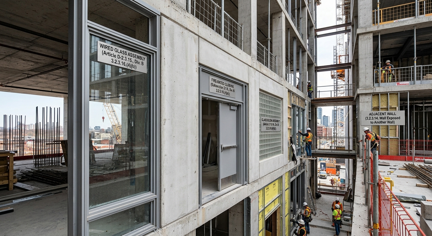 National Building Code Standards for Wall Fire Protection and Soffit Safety
