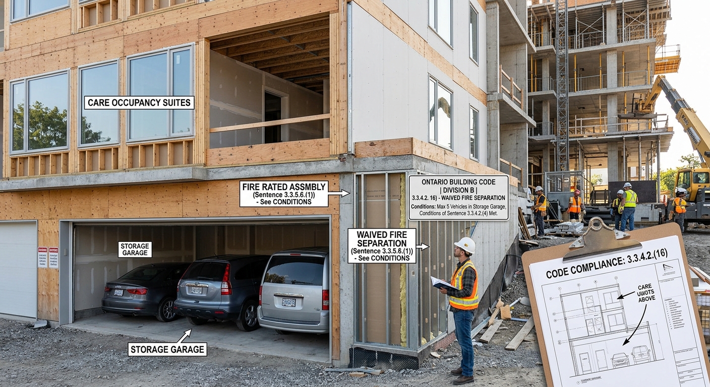 National Building Code Fire Separation Standards for Residential and Care Occupancies