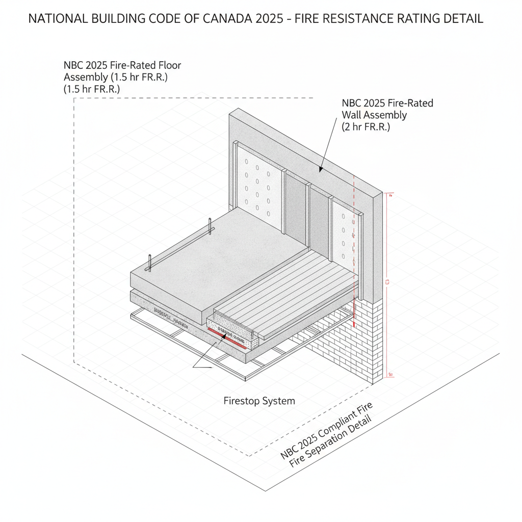 NBC 2025 Firewalls for Part 3 Buildings: Compliance Guide for London, Ontario Developers