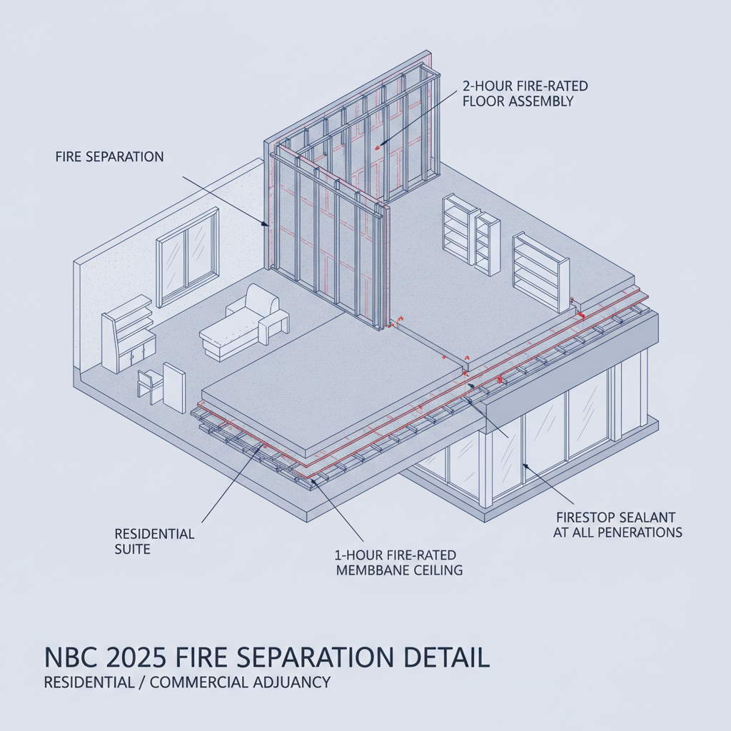 National Building Code 2025: Group A Assembly Occupancy Limits and Safety Standards