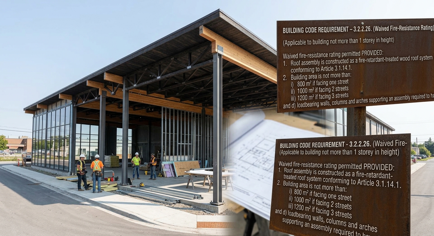 National Building Code for Group A Division 2 Buildings: Fire Safety & Compliance Standards