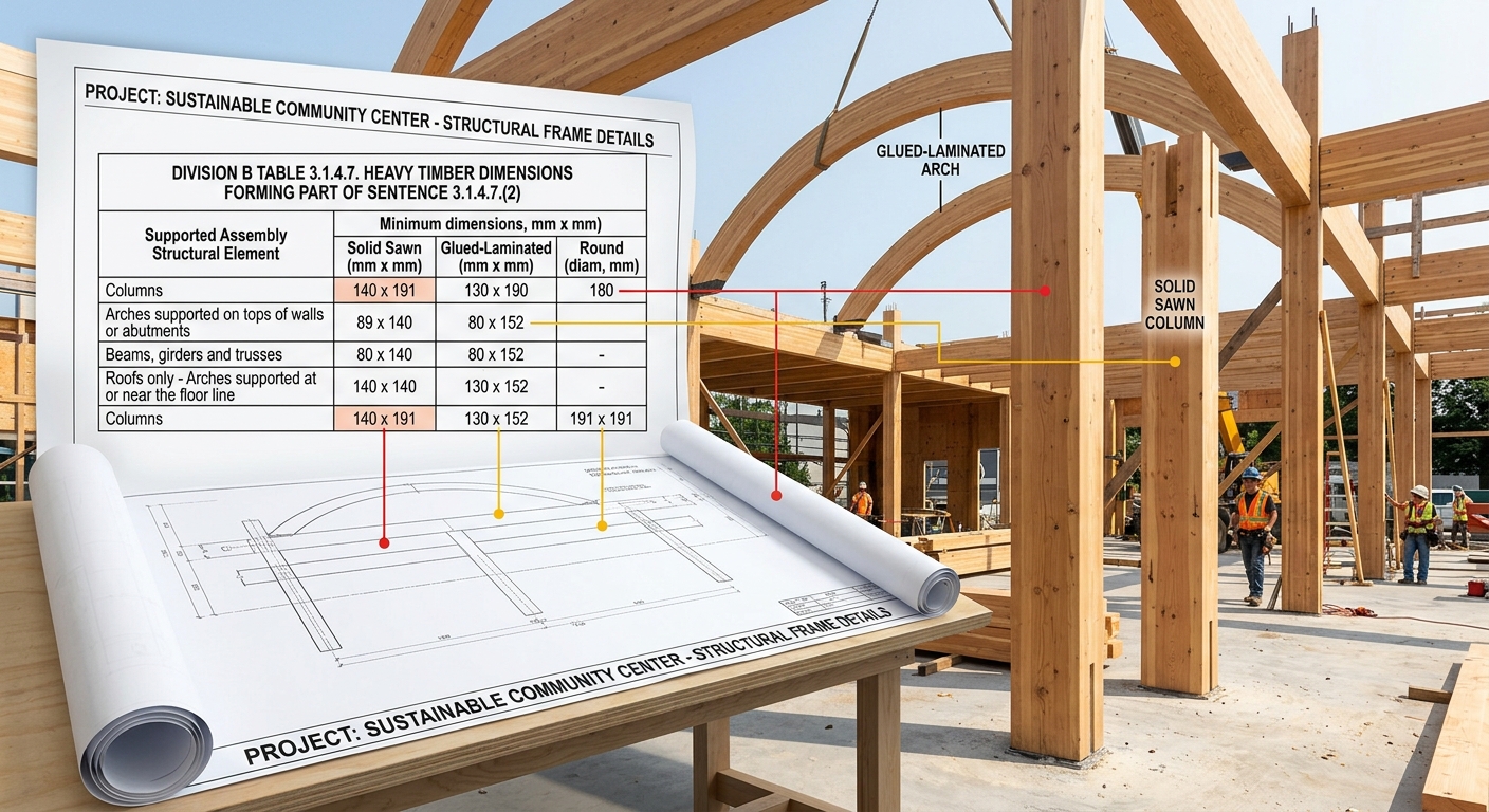 Heavy Timber Construction Standards: NBC Canada Requirements for London, Ontario Projects