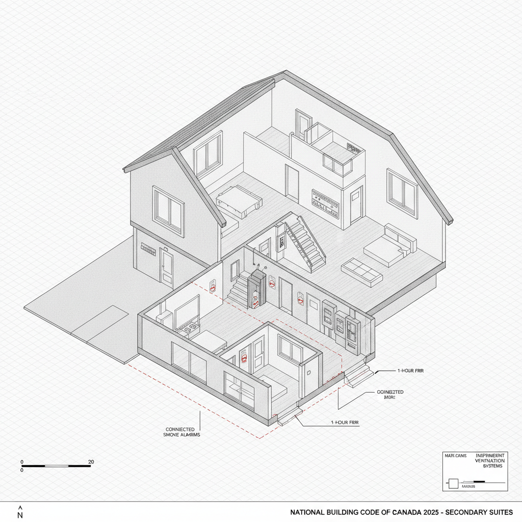 NBC 2025 Division B: Multiple Occupancy and Fire Separations | London, Ontario Construction Guide