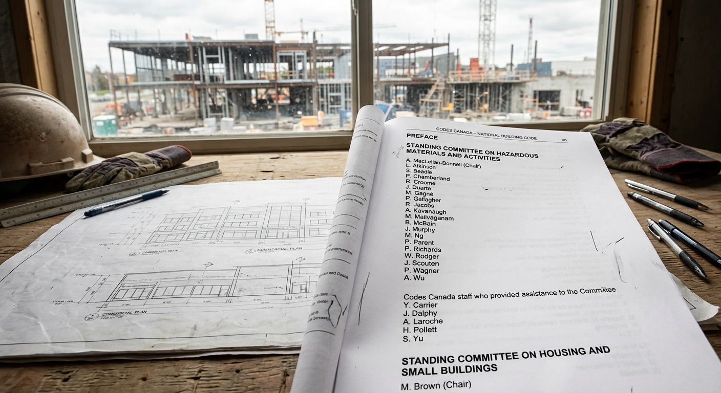 National Building Code of Canada 2025: A Guide to the Standing Committees and Safety Standards