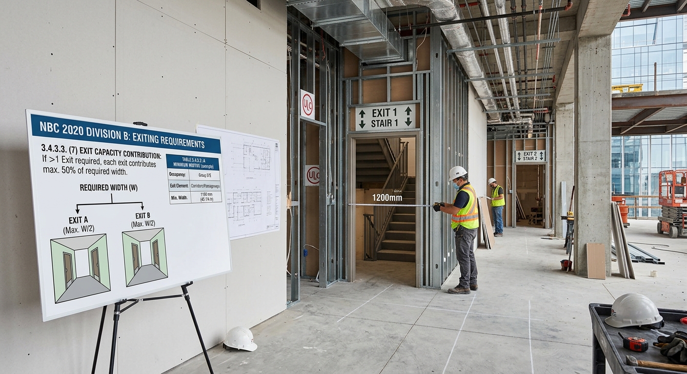 National Building Code Standards for Exit Widths: A Guide by empcontracting.ca Inc.