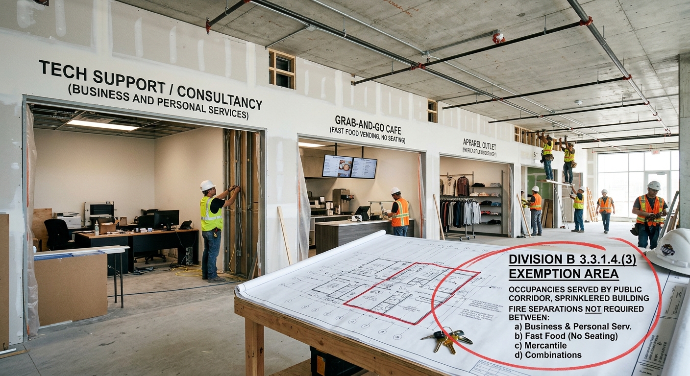 Understanding Building Code Fire Separations and Egress Standards for Commercial Construction