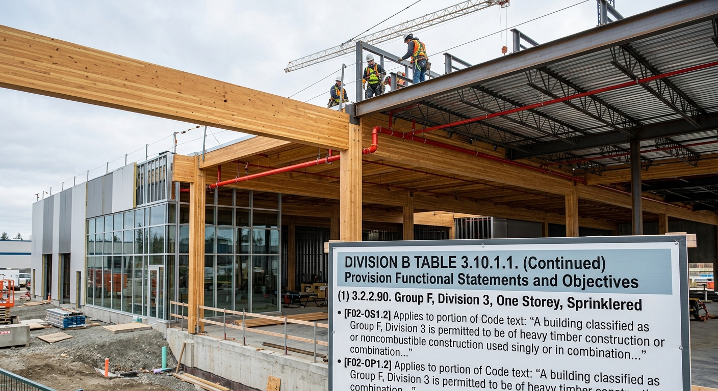 NBC 2025 Fire Safety Standards for Group F Division 3 Industrial Buildings in London, Ontario