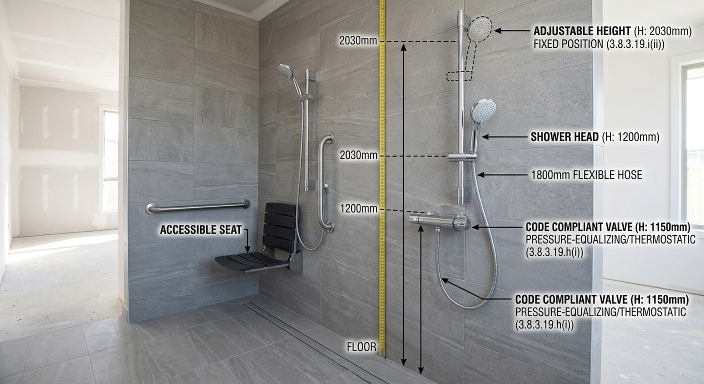 NBC 2025 Accessibility Standards for Showers, Bathtubs, and Universal Rooms