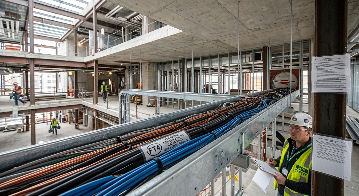 National Building Code Standards for Wires and Cables in Noncombustible Construction