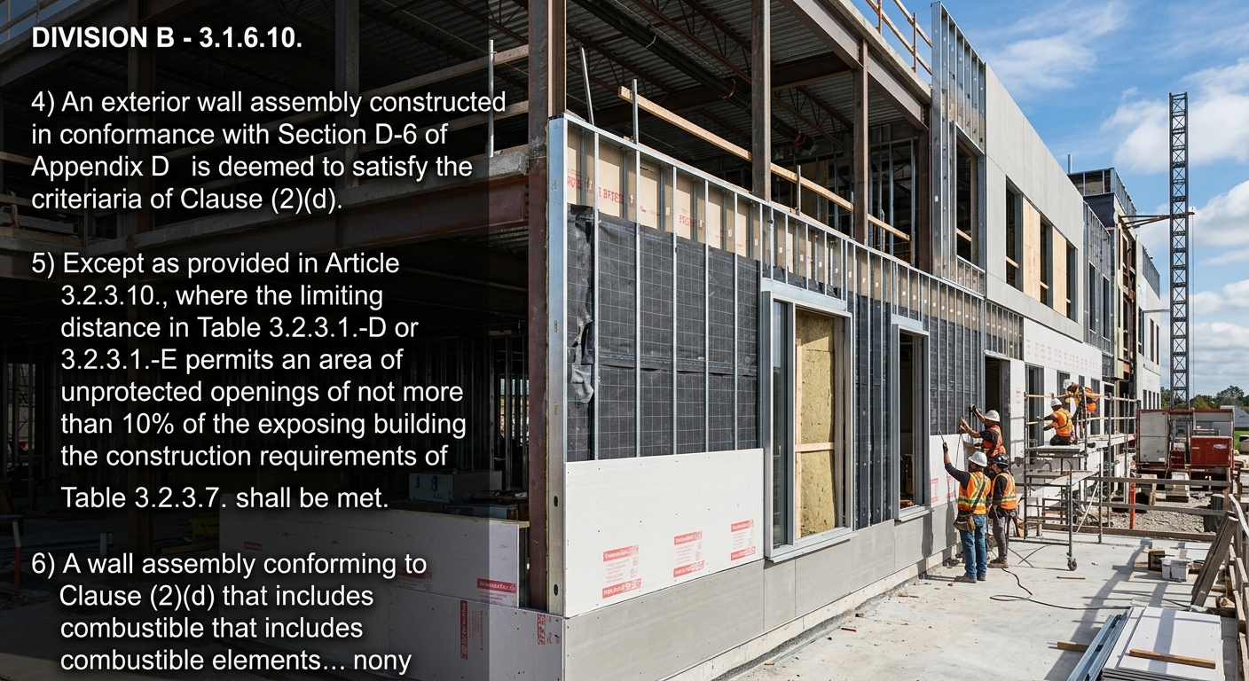 NBC Standards for Exterior Walls and Combustible Components in Mass Timber Construction