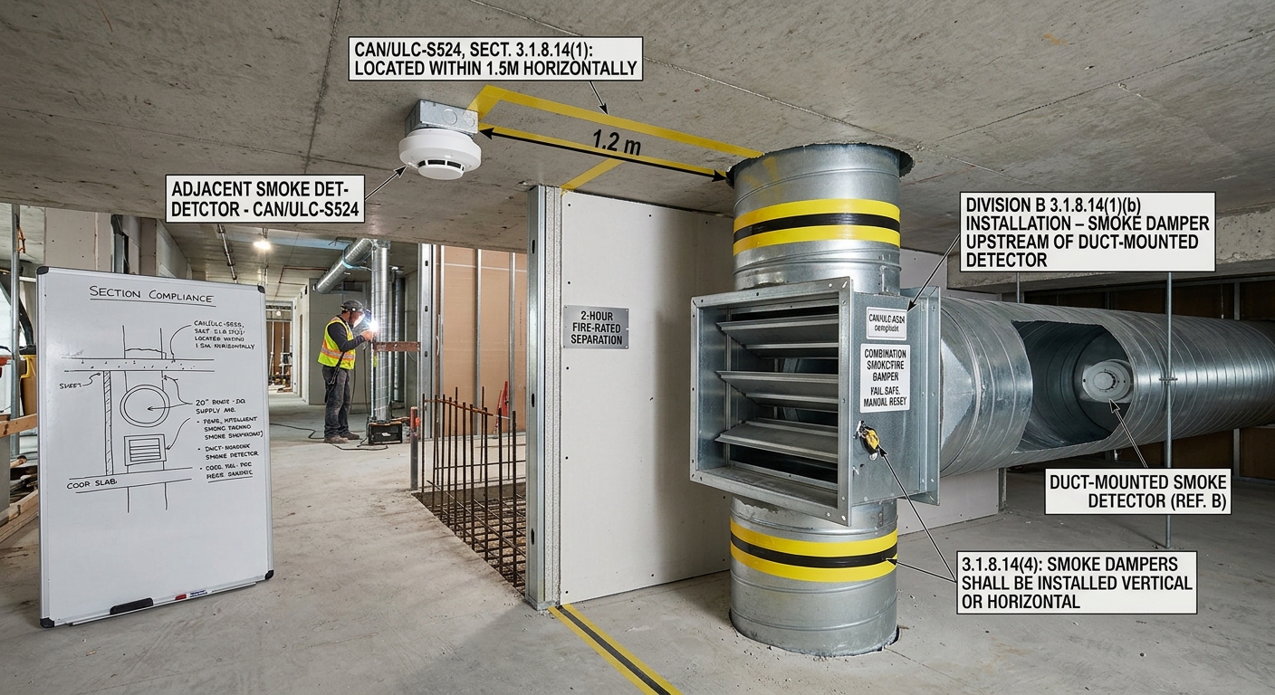 National Building Code Standards for Fire Separations, Doors, and Dampers
