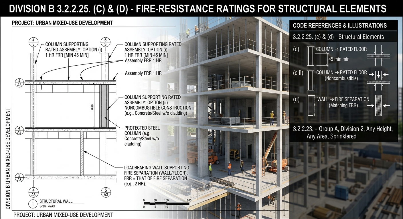 National Building Code Requirements for Group A Division 2 Buildings: Fire Safety & Construction Standards