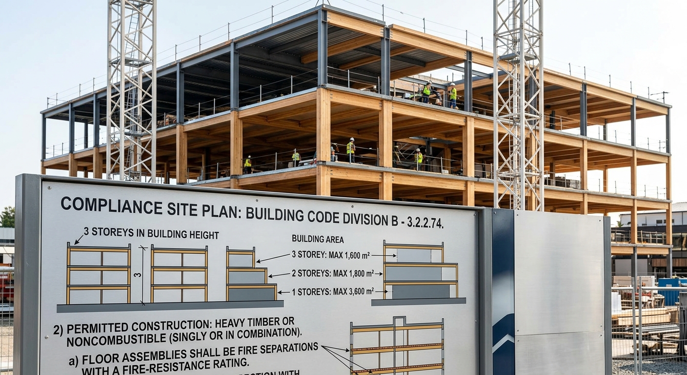 National Building Code Standards for Group F Industrial Buildings in London, Ontario