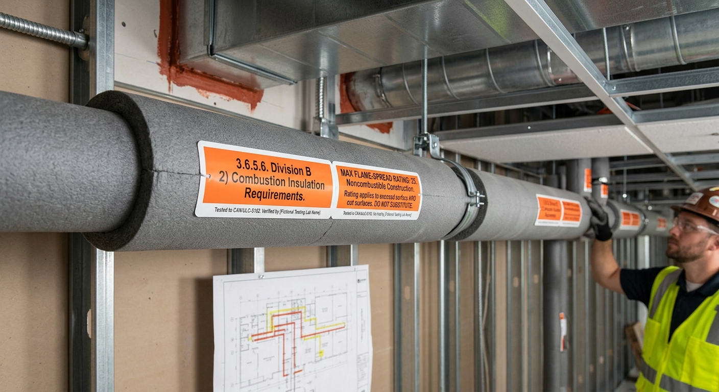 National Building Code Standards for Pipe Insulation and Duct Clearances: Guide by empcontracting.ca Inc.