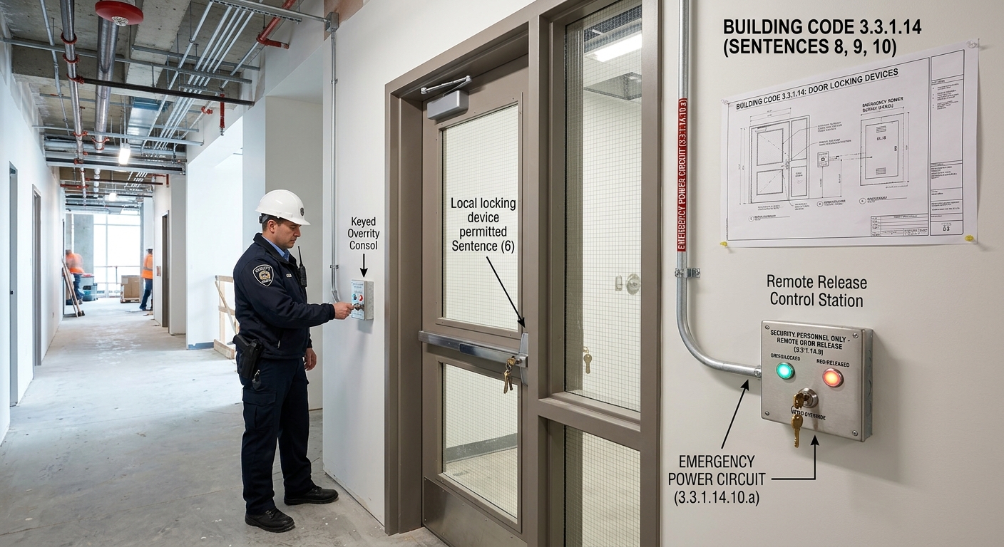 National Building Code Standards for Ramps, Stairs, and Door Locking Devices