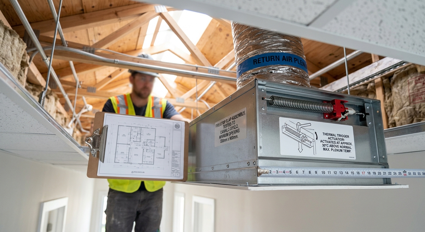 NBCC 2025 Standards for Attic Access and Air Duct Systems in London, Ontario