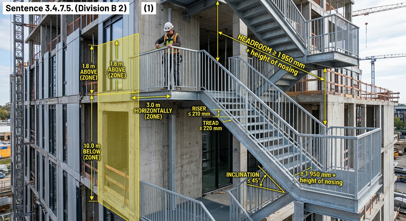 National Building Code Standards for Fire Escapes and Stairs: A Guide by empcontracting.ca Inc.