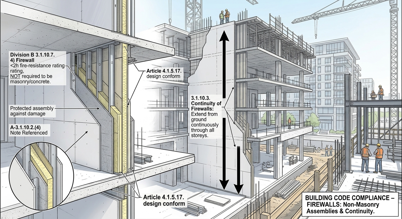 Firewall Construction Standards: National Building Code of Canada Guidelines for London, Ontario Projects