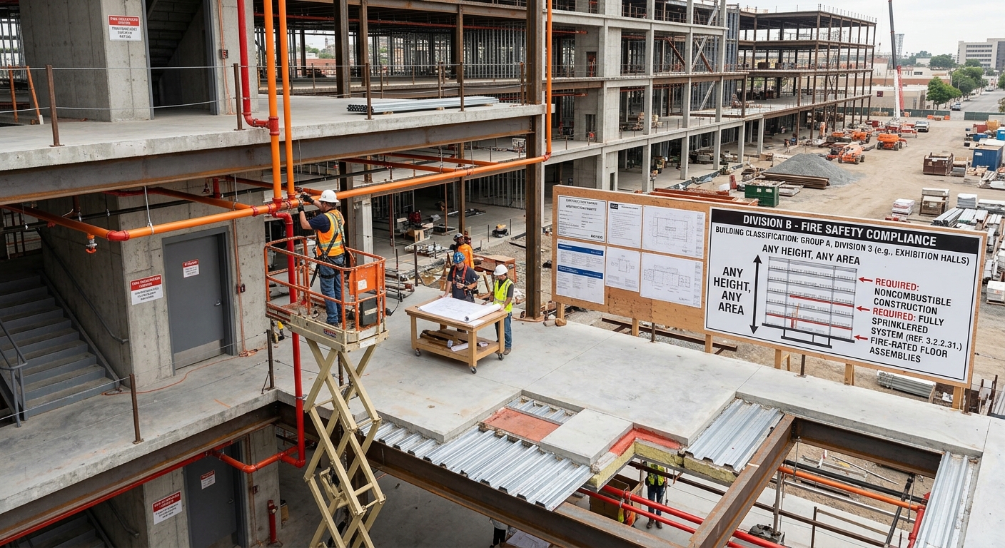 NBCC Group A Division 3 Building Requirements: Insights from your Construction Contractor in London, Ontario