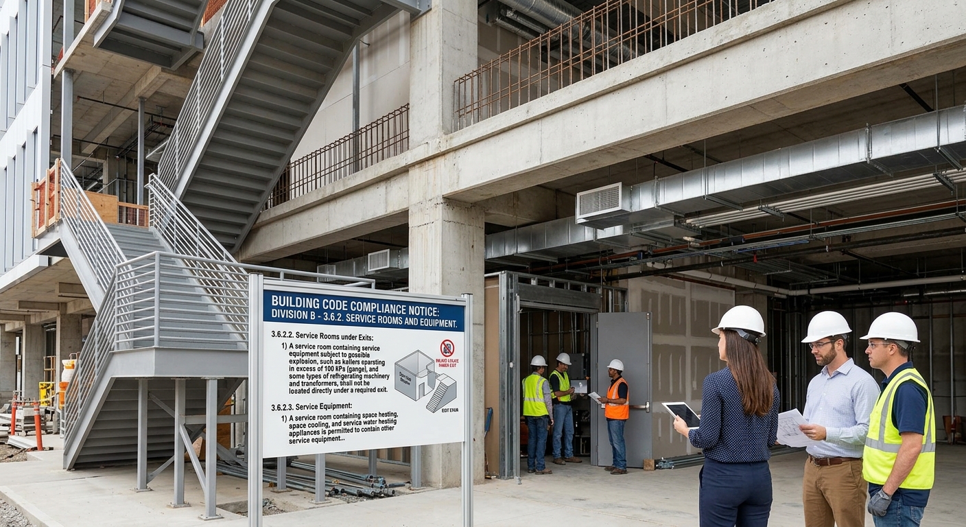 National Building Code Standards for Service Rooms and Electrical Vaults