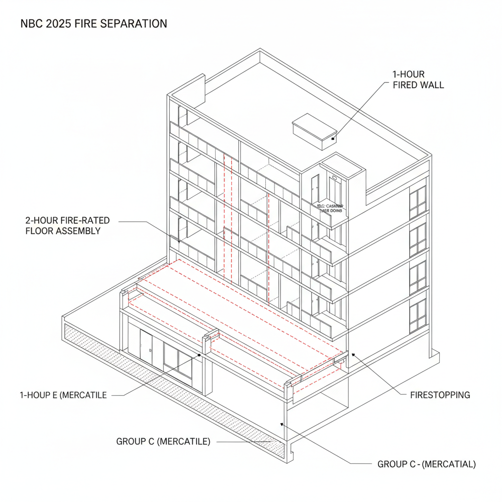 National Building Code 2025 Public Corridor Requirements: A Comprehensive Guide for London, Ontario Construction
