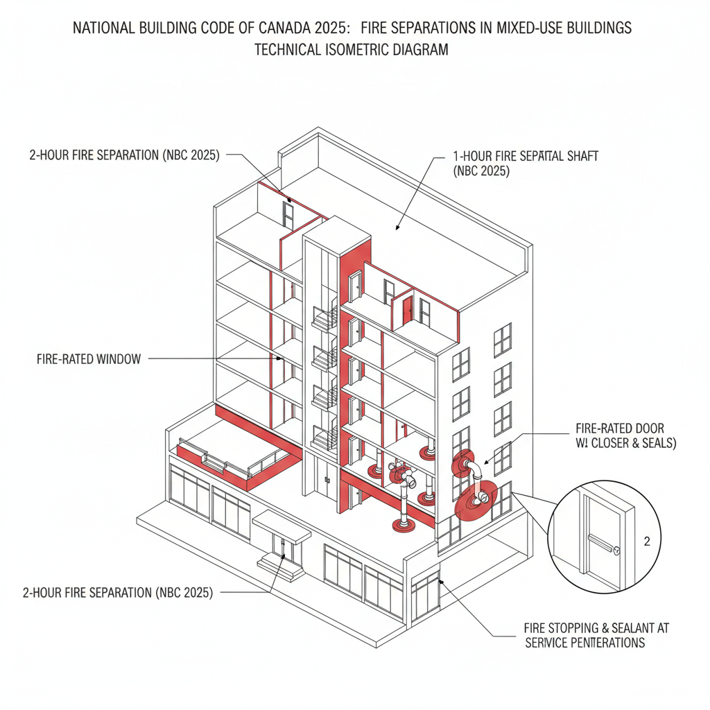 National Building Code 2025 Tactile Warning Indicators Guide | empcontracting.ca Inc.