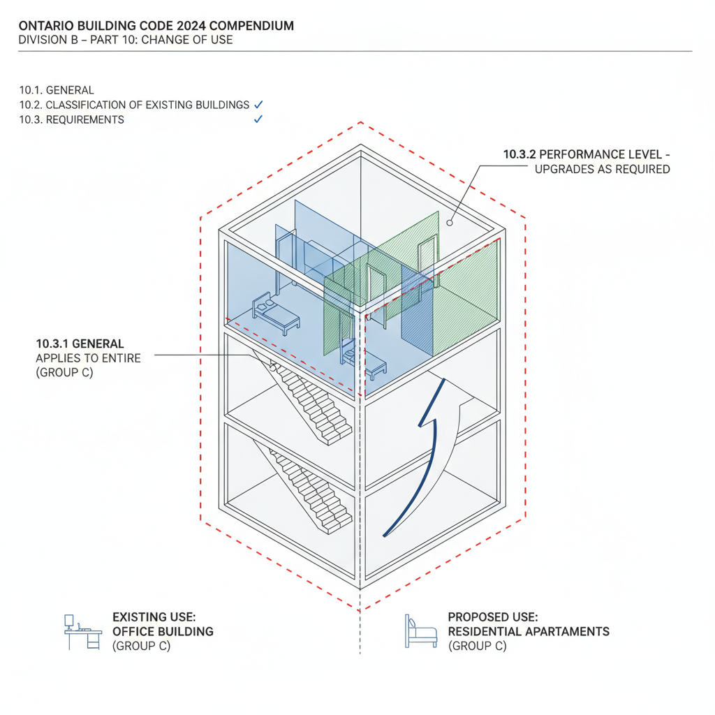Understanding OBC Part 10: Change of Use Requirements for Ontario Construction Projects