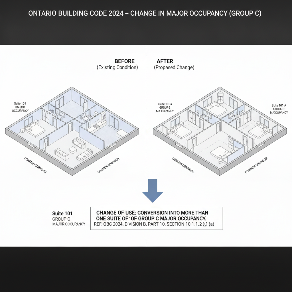 Understanding OBC 2024 Change of Use and Major Occupancy Rules with empcontracting.ca Inc.