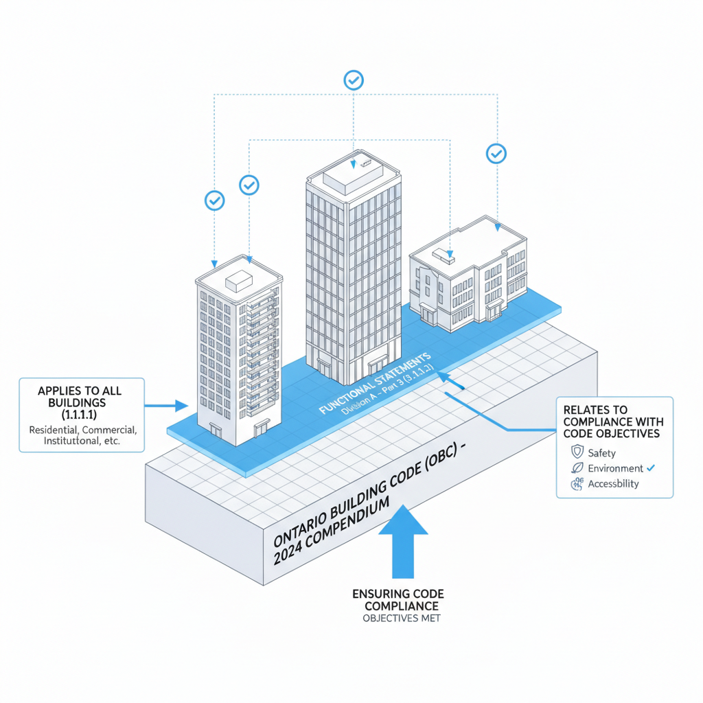 2024 Ontario Building Code Functional Statements: Fire Safety & Emergency Egress Standards