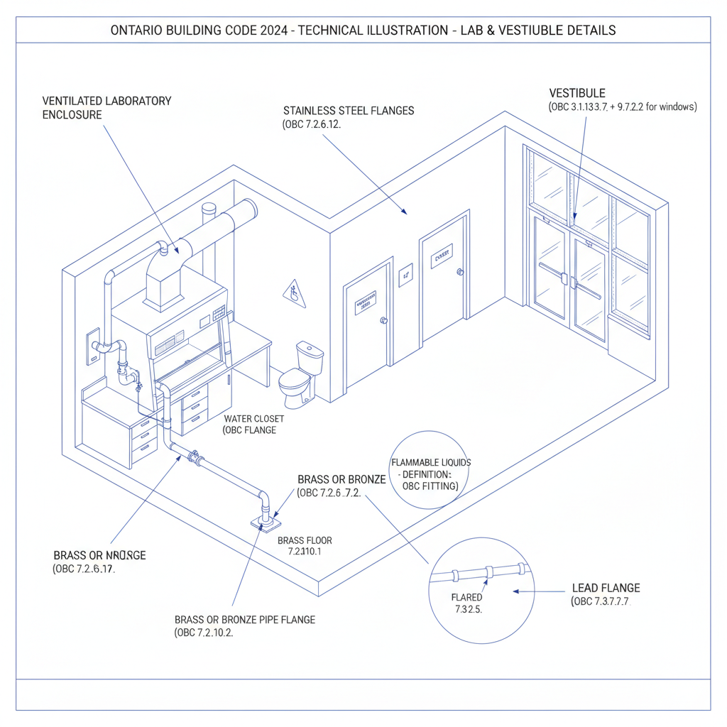 2024 Ontario Building Code (OBC) Standards for Flashing, Flooring, and Plumbing: A Guide for London, Ontario Construction