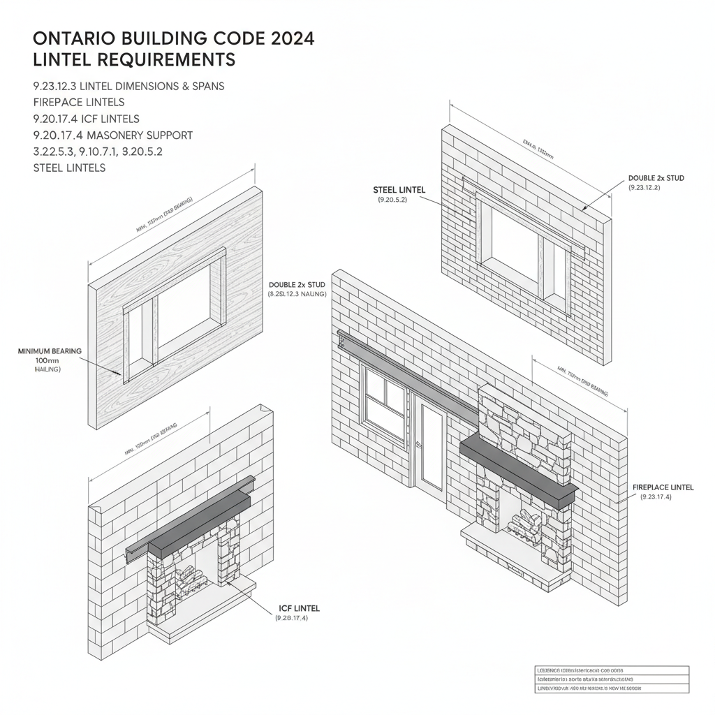 2024 Ontario Building Code Standards: Expert Guide to Lintels, Structural Loads, and Lumber