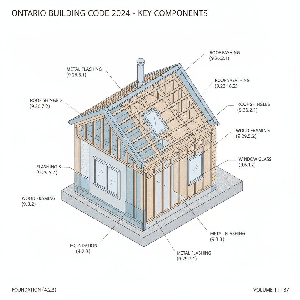 2024 Ontario Building Code Compliance: Material Standards and Egress Requirements for London, Ontario