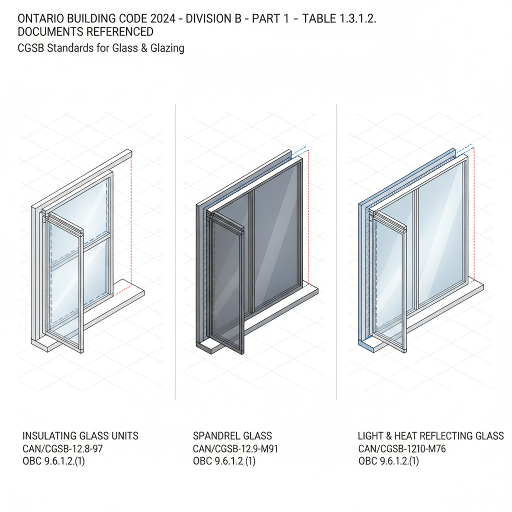 2024 Ontario Building Code: Understanding CGSB Standards for Glass, Roofing, and Insulation
