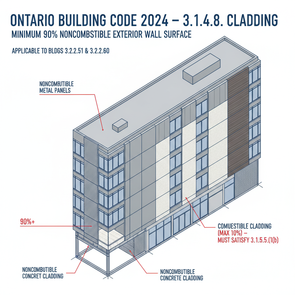 2024 Ontario Building Code: Essential Guide to Cladding and Noncombustible Construction