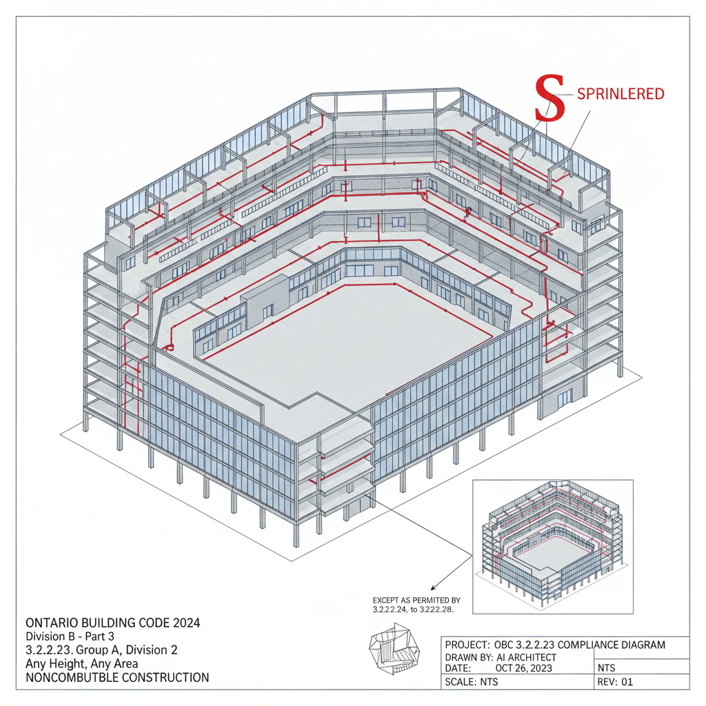 OBC 2024 Guide: Group A Division 2 Building Requirements for London, Ontario Construction
