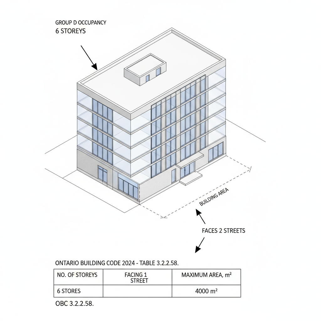 Understanding Group D Office Building Requirements: OBC 3.2.2.58 to 3.2.2.60