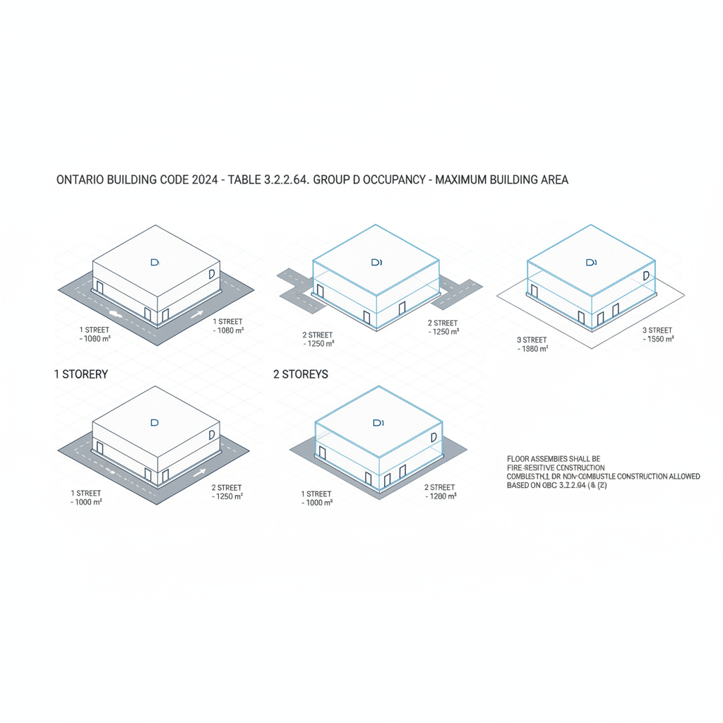 2024 Ontario Building Code Guide: Group D and E Construction Requirements