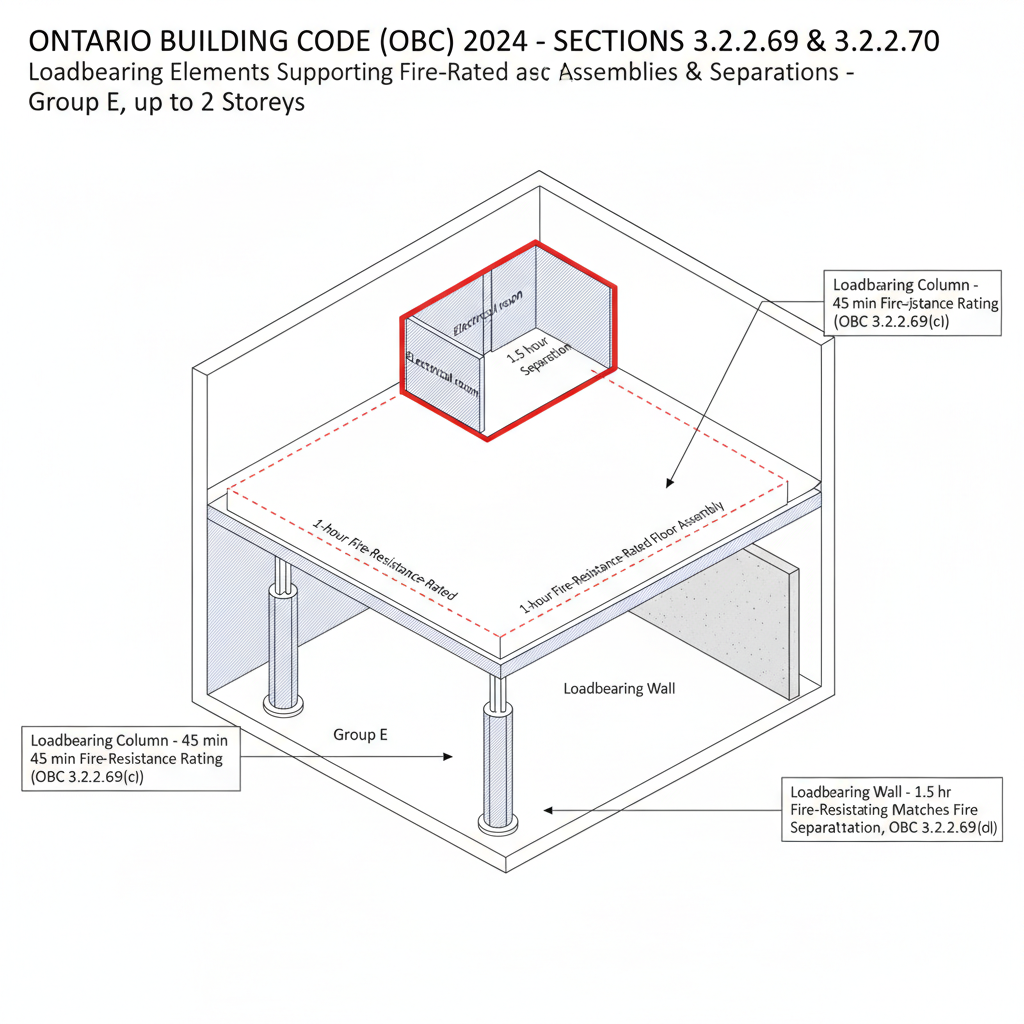 Ontario Building Code Guide for Group E and F Buildings: Fire-Resistance and Area Limits