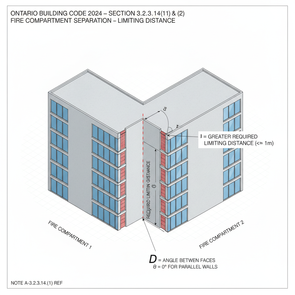 2024 Ontario Building Code Guide: Fire Separation, Limiting Distance, and Soffit Protection