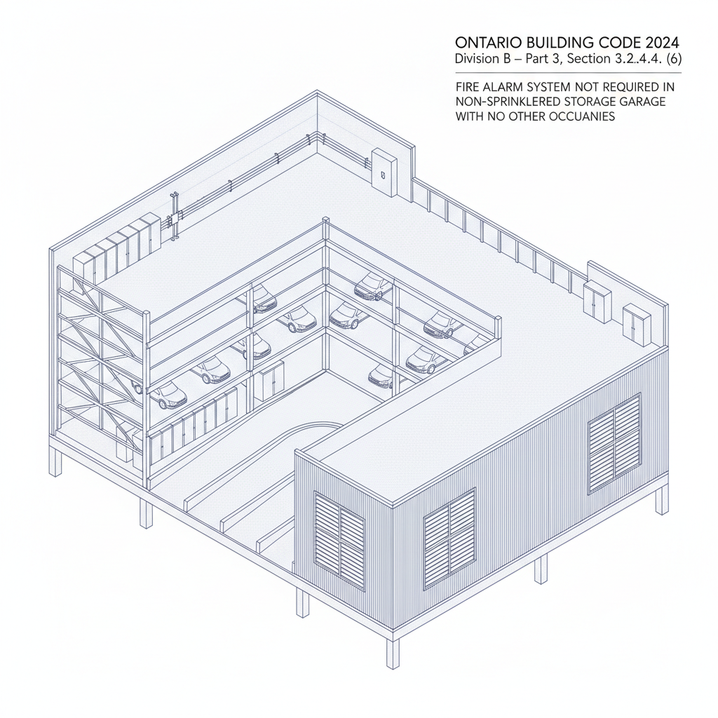 2024 Ontario Building Code Fire Alarm Requirements: OBC 3.2.4.2 - 3.2.4.4 Guide