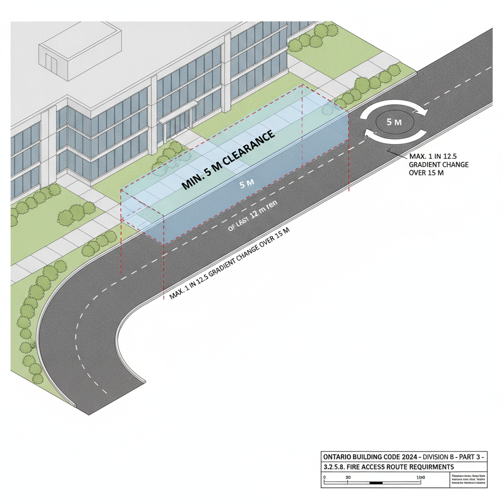 Ontario Building Code 3.2.5.8: Guide to Standpipe Systems and Fire Access Routes