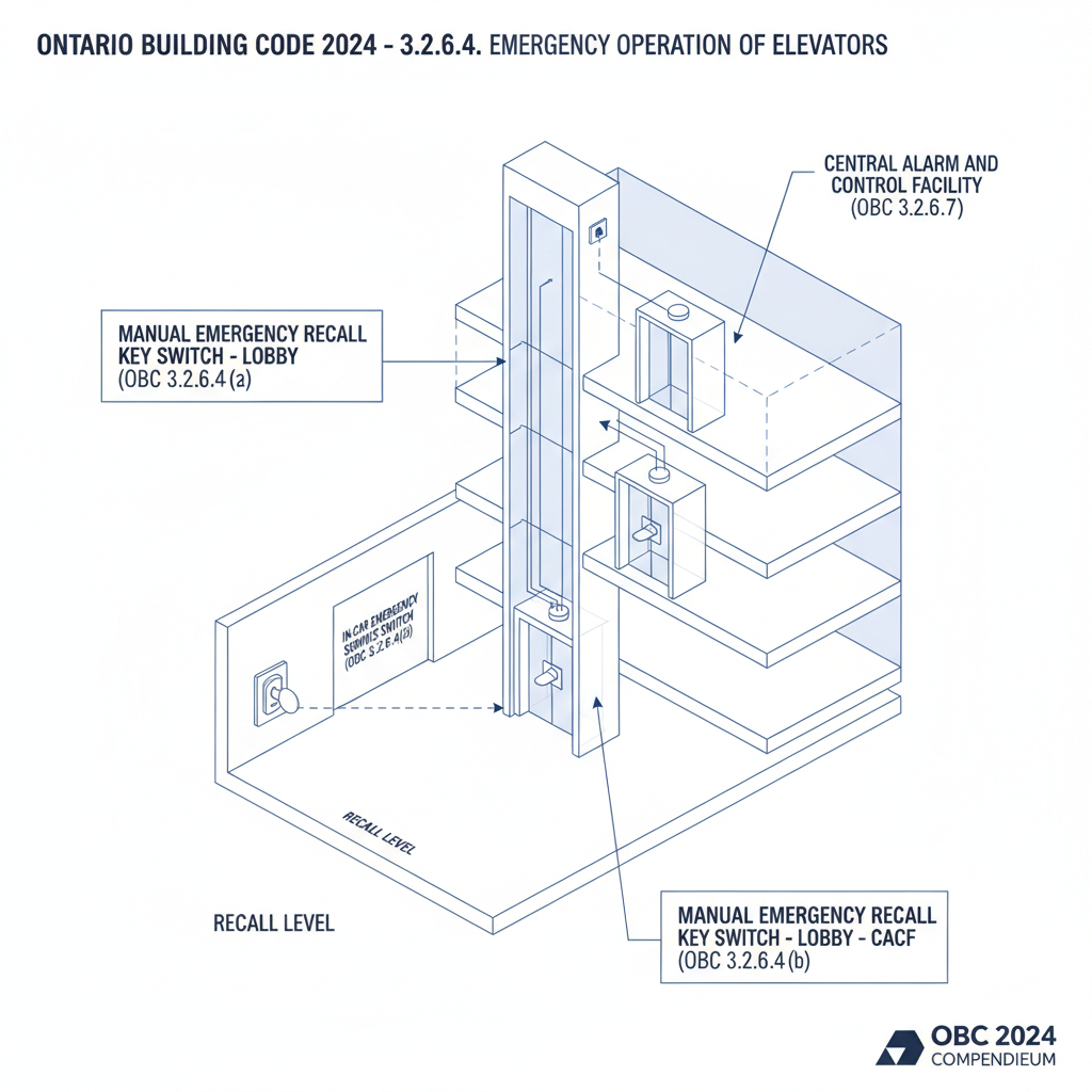 OBC 2024 Requirements: Emergency Elevator Operation and Firefighter Access Standards