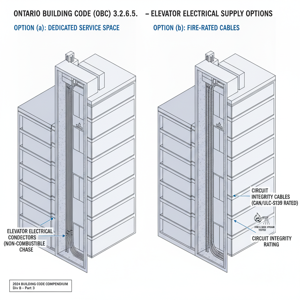 Ontario Building Code 2024: Fire Safety Requirements for Elevators and Control Facilities