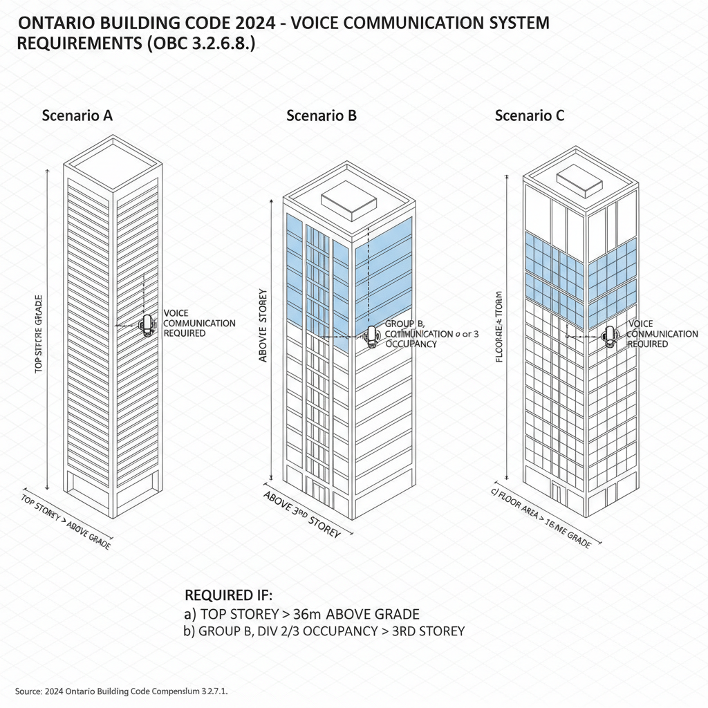 OBC 2024 Lighting and Voice Communication Standards: A Guide for Ontario Developers