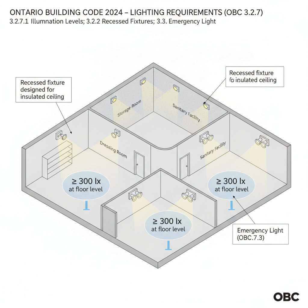 OBC Lighting and Emergency Power Requirements: Guidelines for Ontario Construction Projects